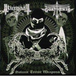Goatpenis / Kurgaall ‎– Satanic Terror Weapons CD