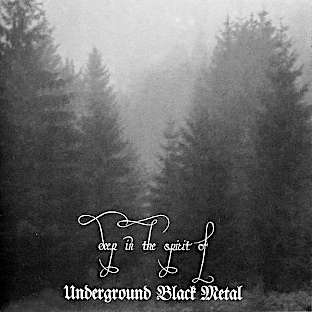 GRIMLAIR / HORDAGAARD / FUNERAL FOREST / etc. - Deep in the Spirit of Underground Black Metal - CDR